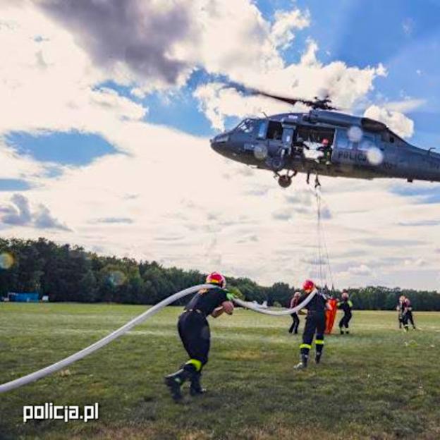Policyjni lotnicy i strażacy z polski pomogą Turcji w walce z pożarami